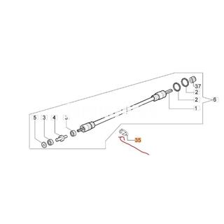 Abrazadera transmisión flexible 446BP Ergo (62030077R) - Imagen 2
