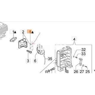 Junta carburador desbrozadoras Oleo-Mac(61200196AR) - Imagen 2