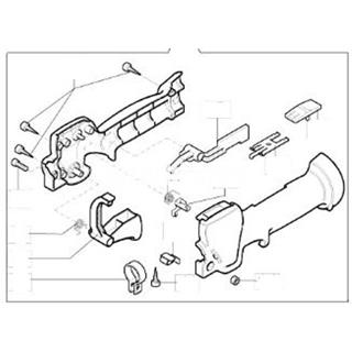 Mando gas completo Oleo-Mac 446 BP - Imagen 1