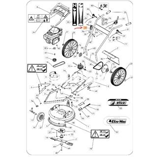 Mando gas desbrozadoras de ruedas Oleo-Mac (PB0307020011) - Imagen 2