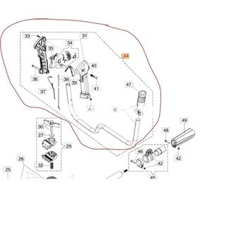 Manillar completo desbrozadoras Oleo-Mac (61380098) - Imagen 2