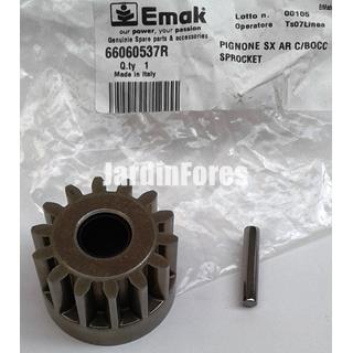 Piñón derecho cortacésped Oleo-Mac gama MAX aluminio (66060538R) - Imagen 2
