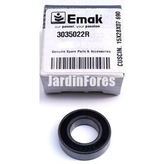 Rodamiento cerrado 15x28x7 Oleo-Mac (3035022R) - Imagen 1