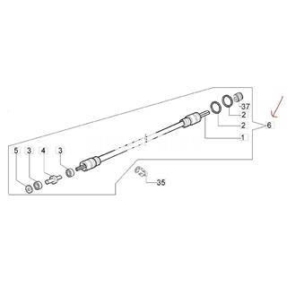 Tubo flexible completo Oleo-Mac 446 BP Ergo - Imagen 1